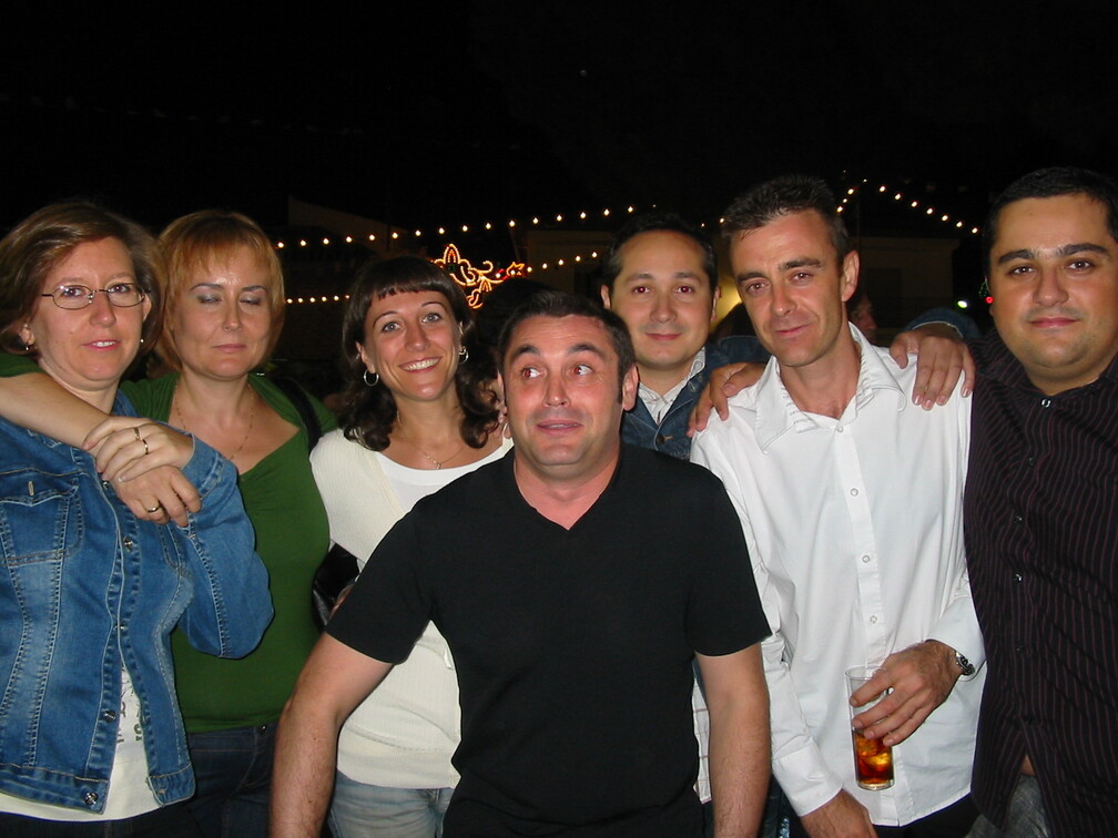 El día 22 con unos amigos