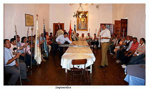 27 de septiembre de 2007. Tradicional ceremonia de cambio de insignias.