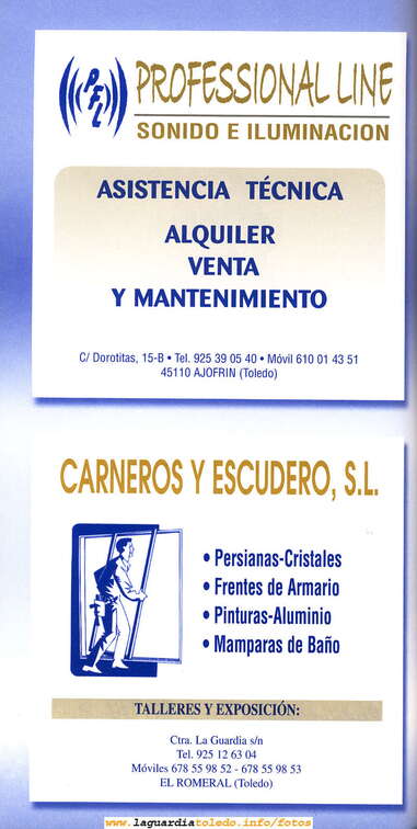 Programa de fiestas 2007