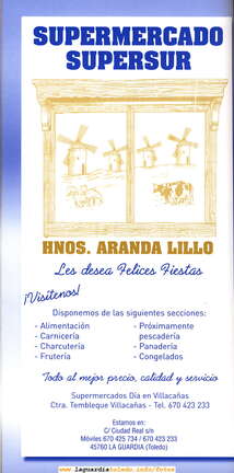 Programa de fiestas 2007