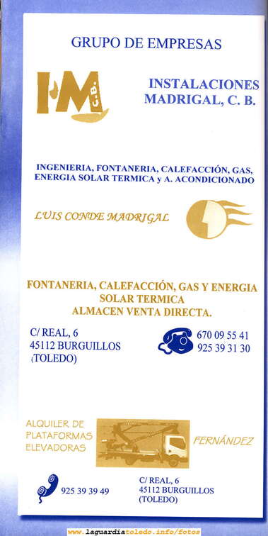 Programa de fiestas 2007