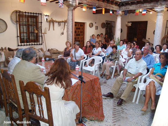 Fiestas 2007. Conferencia sobre desarrollo rural organizado por la Asociación de Mujeres "Teresa Panza" en la Casa de los Janes