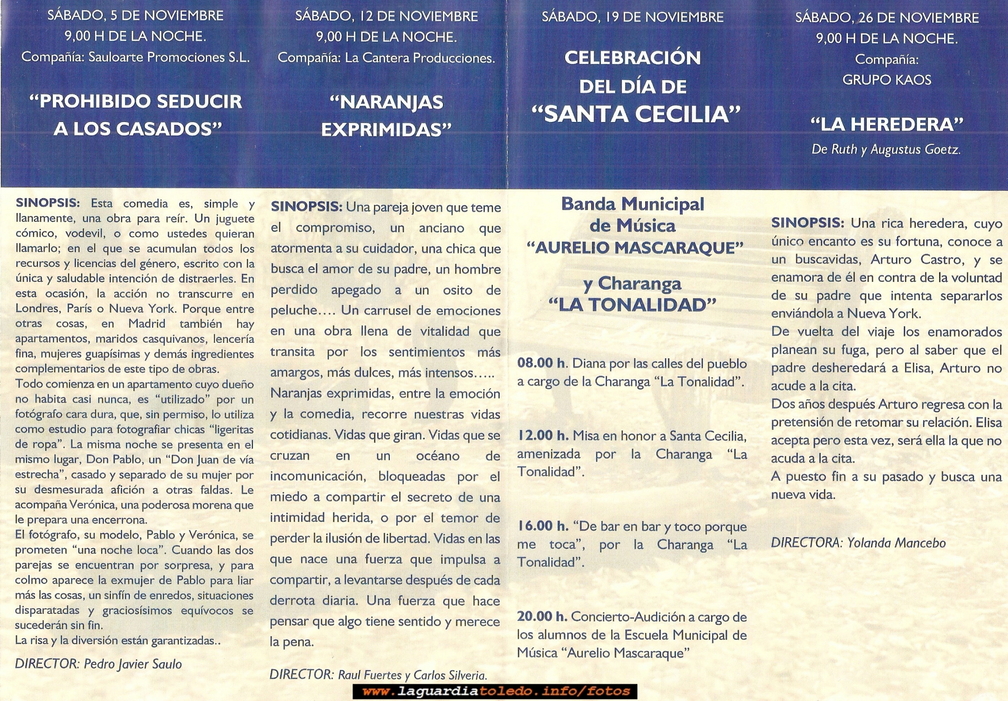 Teatro de Otoño 2011.