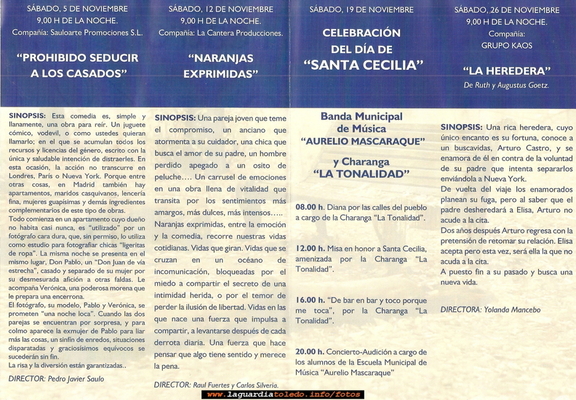 Teatro de Otoño 2011.