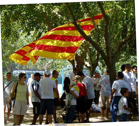 Jean del Castillo - Francia - I - BOMPAS - La Francia mas catalana. Bandera catalana ondeando en BOMPAS.