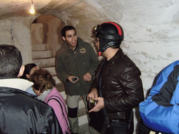 6 de Diciembre de 2009. 2ª Caravana Vespera Ontígola-La Guardia. Visita la cueva de la Casa de los Jaenes