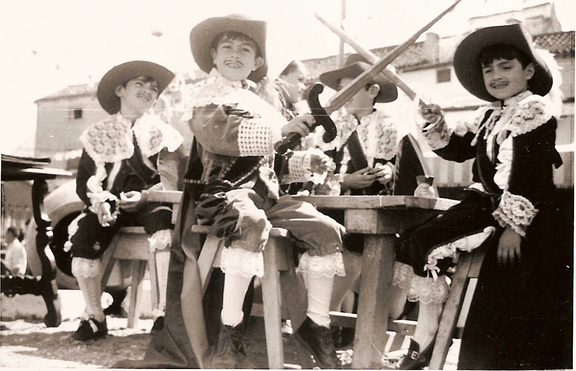 Carroza En un lugar de la Mancha (I). Fiestas patronales 1972