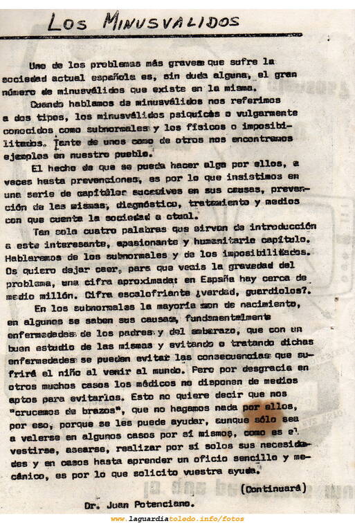 La Veleta número 0 - Página  7