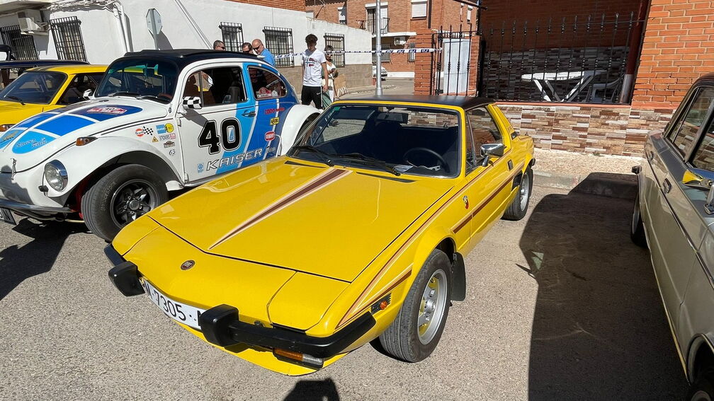 Concentración de coches antiguos