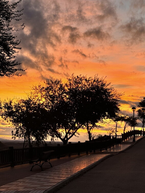 Atardecer dia 25
