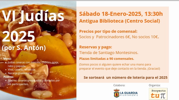 Judías 2025