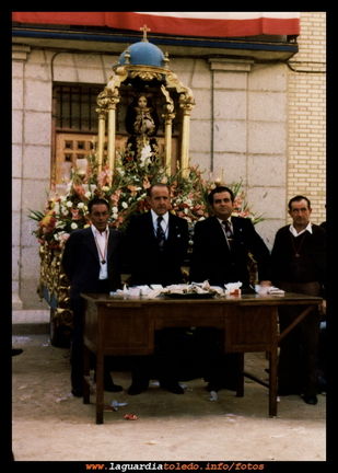 Mesa petitoria de la cofradia del Santo Niño 1979