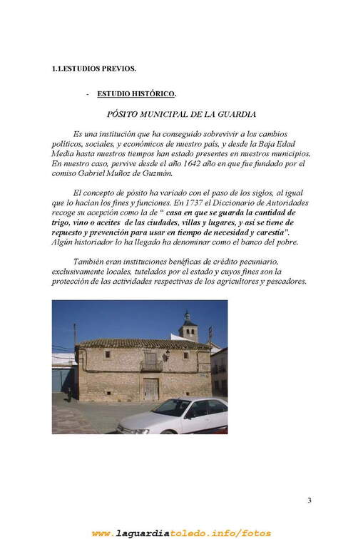 Estudio sobre el pósito municipal 3 de 9