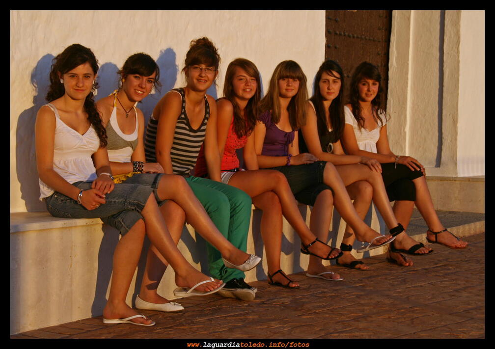 Reina y damas 2009. 25 de julio de 2009