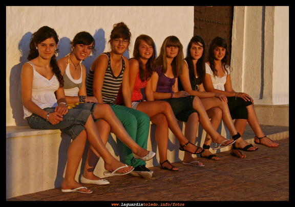 Reina y damas 2009. 25 de julio de 2009