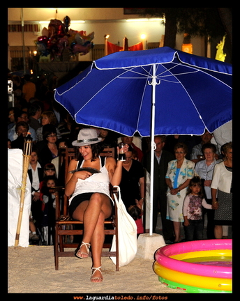Desfile nocturno de carrozas. 24-9-2009.