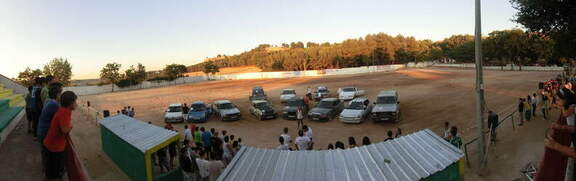 Rally en el campo de fútbol organizado por Club TropicalHouse. 18-9-2011