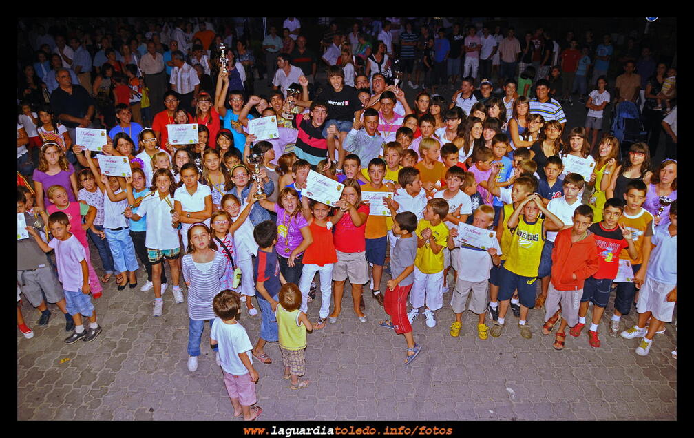 Clausura de la semana de la juventud 2009. 1 de agosto de 2009.