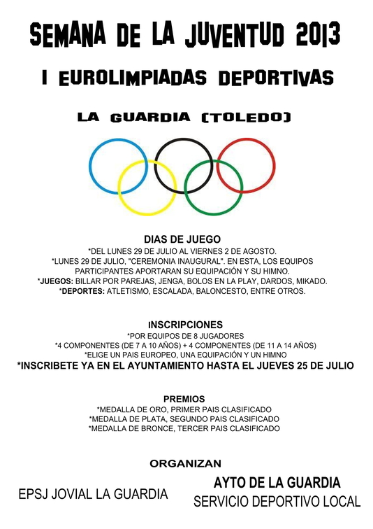Semana de la juventud 2013