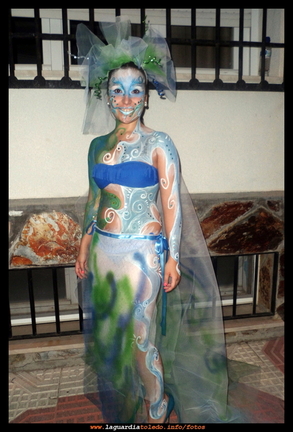 Bodypainting en la Semana de la juventud 2013