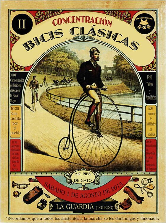 Concentración de bicis clásicas