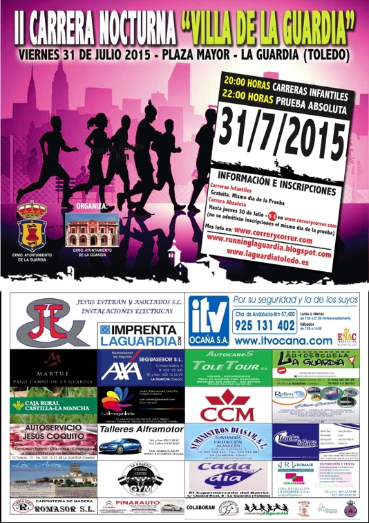 II Carrera Nocturna "Villa de La Guardia"