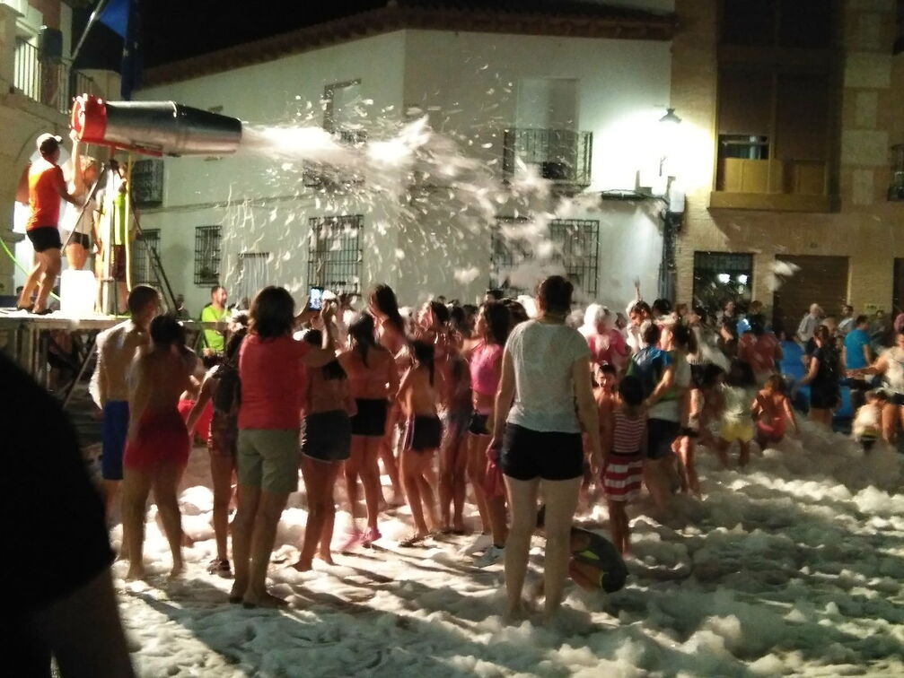 Fiesta de la espuma