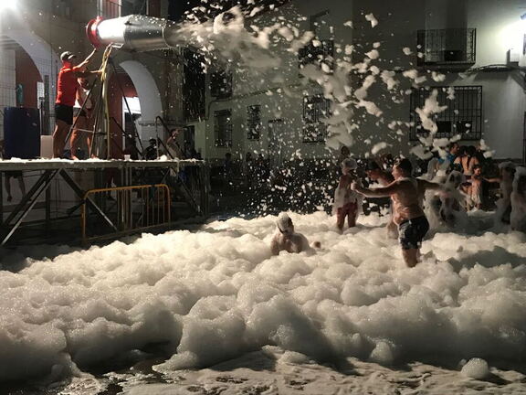 Fiesta de la espuma