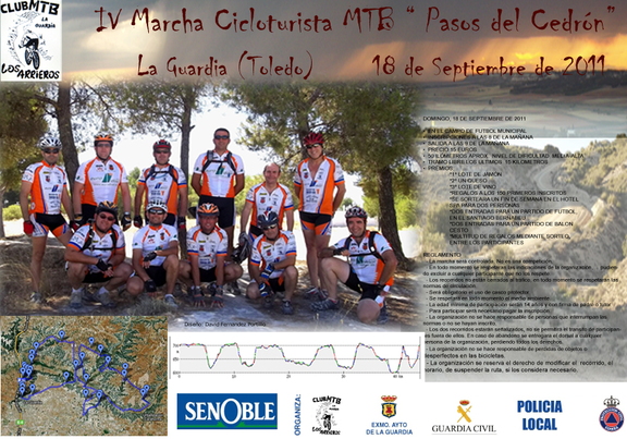 CARTEL ANUNCIADOR DE LA RUTA