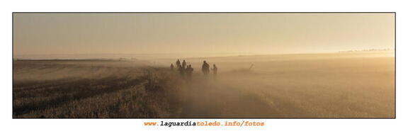 II Ruta a pie para descubrir La Mancha 17 de octubre de 2009