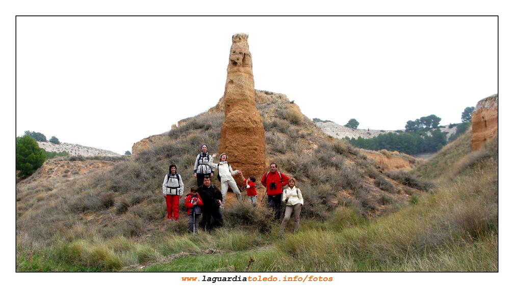 III Ruta a Pie organizada por Quijotes en Ruta 21 de noviembre de 2009 - En tirra de encantamientos