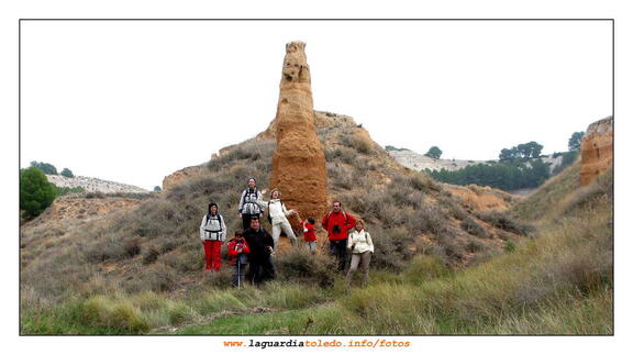 III Ruta a Pie organizada por Quijotes en Ruta 21 de noviembre de 2009 - En tirra de encantamientos
