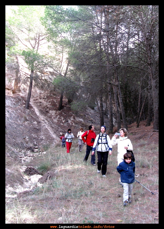 III Ruta a Pie organizada por Quijotes en Ruta 21 de noviembre de 2009 - Salida de la Cerrada de Castillejo