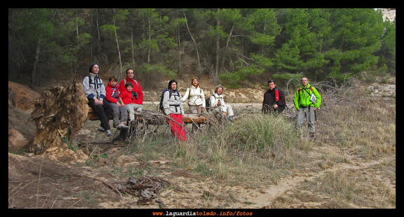 III Ruta a Pie organizada por Quijotes en Ruta 21 de noviembre de 2009 - Andando se hace camino..... Encrucijada de sendas