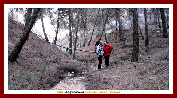 III Ruta a Pie organizada por Quijotes en Ruta 21 de noviembre de 2009 - En La Cerrada de Castillejo
