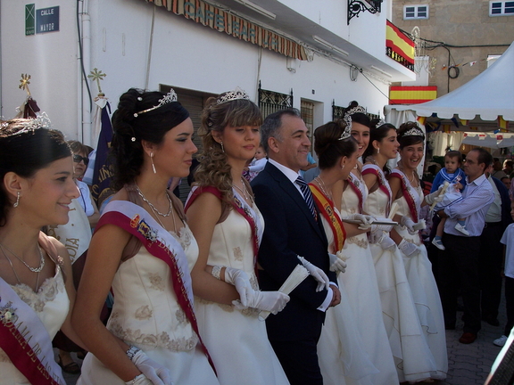 Damas y reina del 2009 día 24-9-10