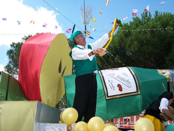 Carroza de las fiestas