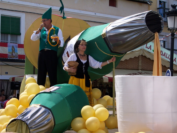 Carroza de las fiestas