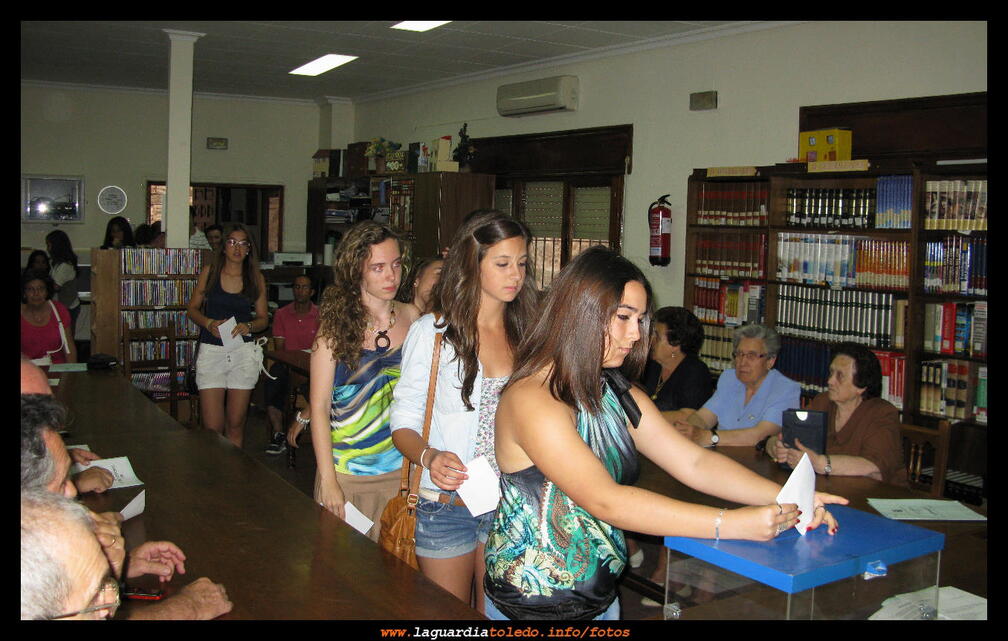 Elección de damas y reina 2011 - Las votaciones