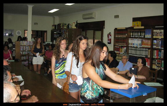 Elección de damas y reina 2011 - Las votaciones