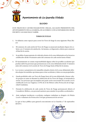 PROGRAMA DE FIESTAS 2011