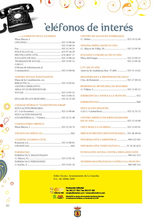 PROGRAMA DE FIESTAS 2011