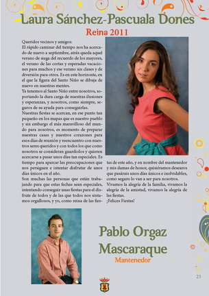 PROGRAMA DE FIESTAS 2011