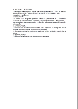 Bases para el Concurso fotográfico "Verano en La Guardia 2012"