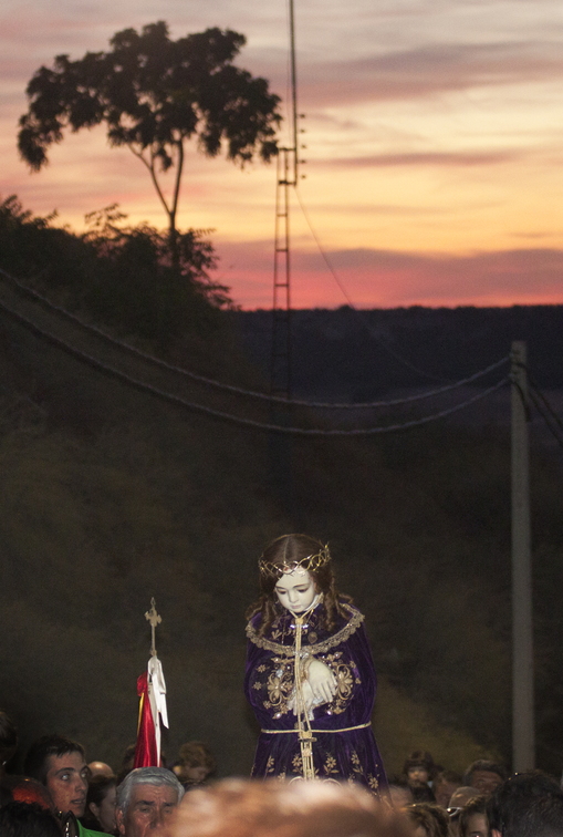 EL SANTO NIÑO LLEGA AL PUEBLO. 1-Septiembre-2012.