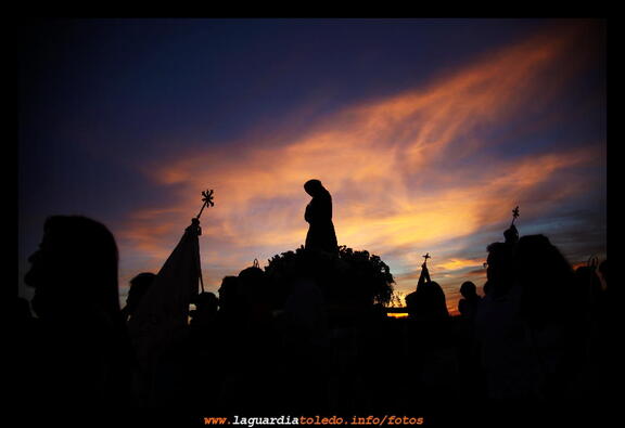 El Santo Niño se dirige al pueblo, 1/9/12