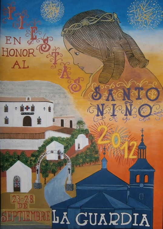 Cartel ganador para la portada del programa de fiestas 2012
