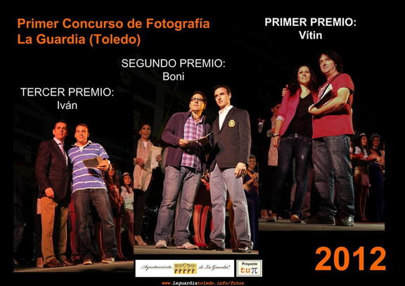 Resultado del Primer Concurso de Fotogaría Digital en La Guardia 2012 - Entrega de premios 23-09-2012