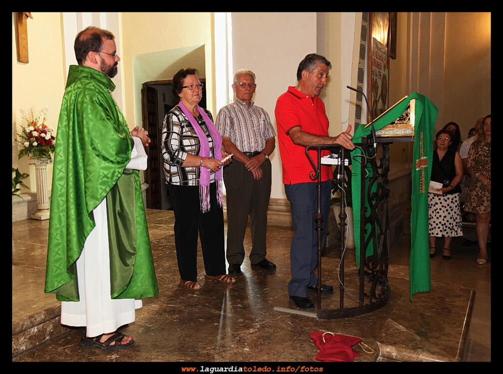 22 Septiembre 2012 - Reconociminto a los santeros salientes por la cofradía - Lute y Paco