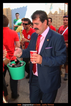 24 Septiembre 2012 - Fiesta despés del banquete de la Reina y Damas - Las vituallas